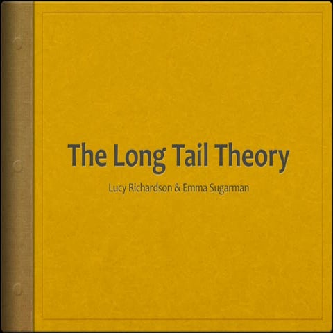 The long tail pp