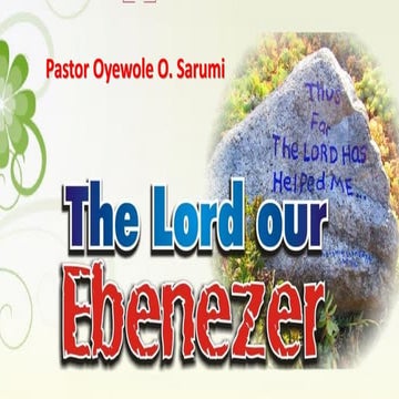 The Lord Our Ebenezer 