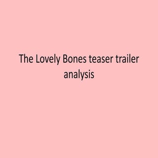 The lovely bones