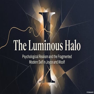 Stream of Consciousness and the Fragmented Modern Self: Psychological ...