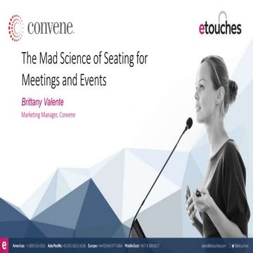 The Mad Science of Seating for Meetings and Events