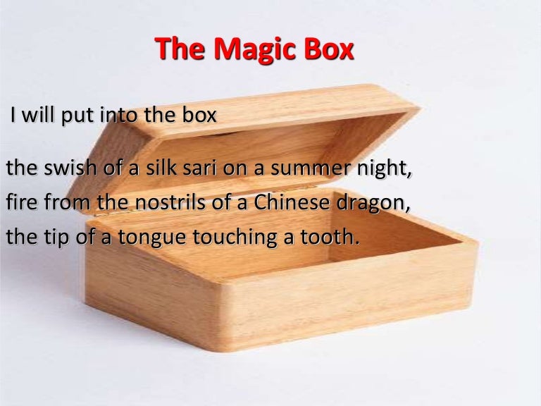 The magic box