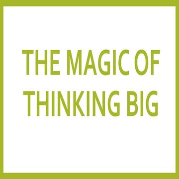 The magic-to-think-big | PPTX