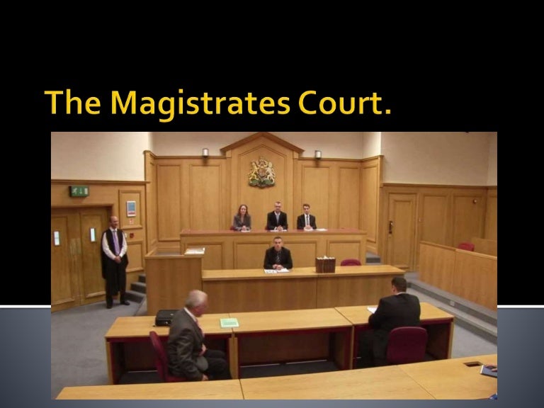 what does presentation mean in court