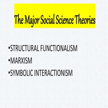 The Major Social Science Theories.pptx
