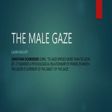 The Male Gaze Examples Explainer: What Does The 'male Gaze' Mean, And