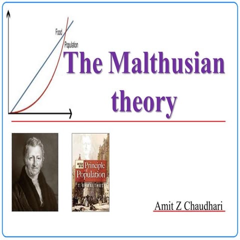 The malthusian theory_ Environmental studies