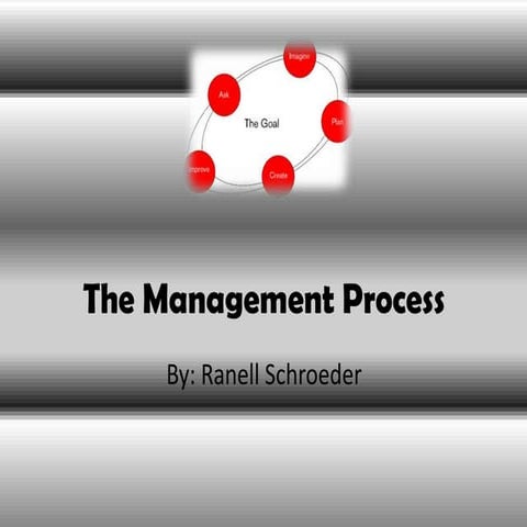 The management process | PPTX