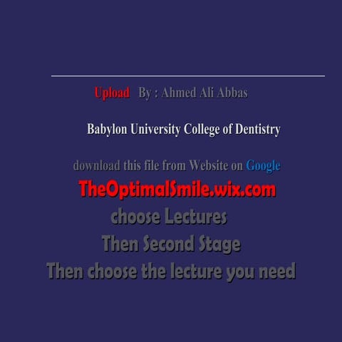 Anatomy of  The mandible