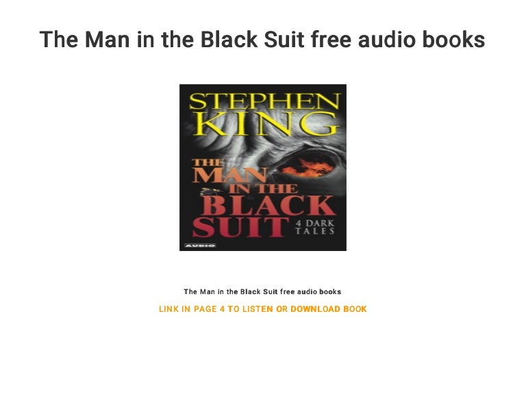 The Man In The Black Suit Audiobook The Man in the Black Suit free audio books