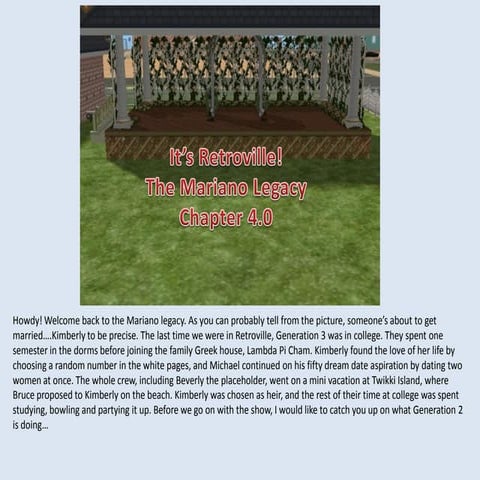 The Mariano Legacy 4 0