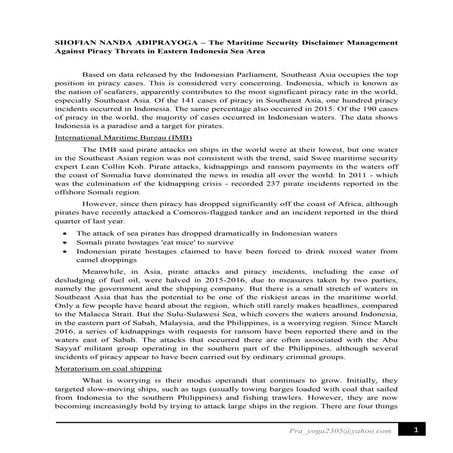 Risk Assessment: Lampung, Sumatra | PDF