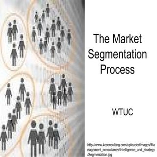 The Market Segmentation Process