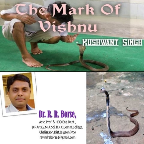 The Mark of Vishnu story by Khushwant Singh.pptx