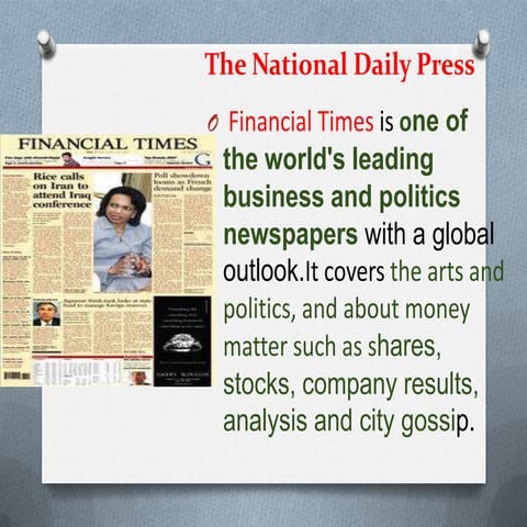 The mass media in Britain (part 3)