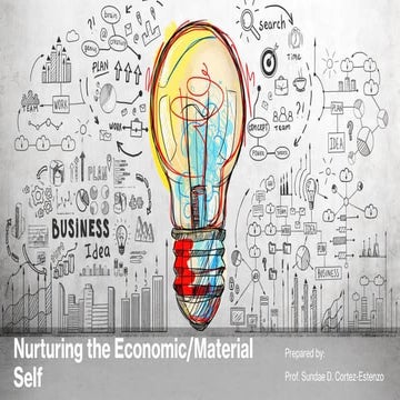 The Material and Economic Self. uderstanding the self
