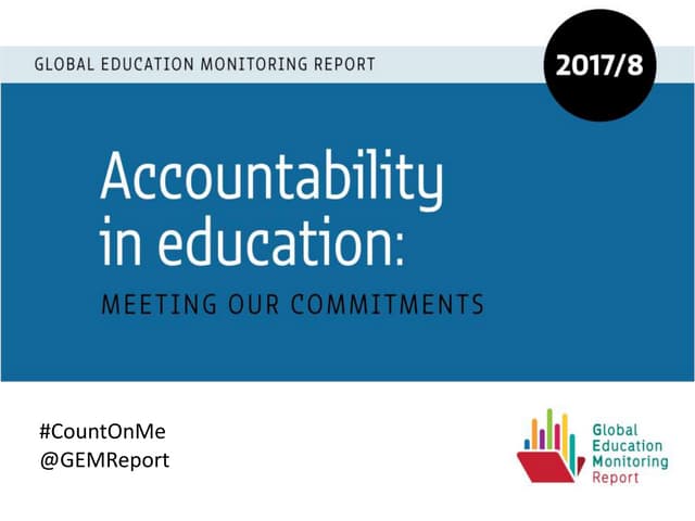 Accountability in Edducation