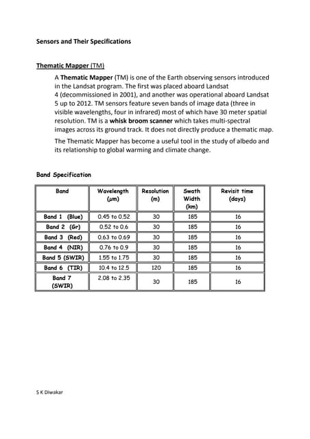 Interaction of EMR with atmosphere and earth surface | PDF