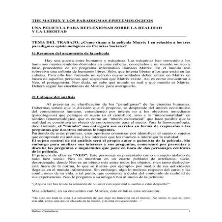 The matrix | PDF