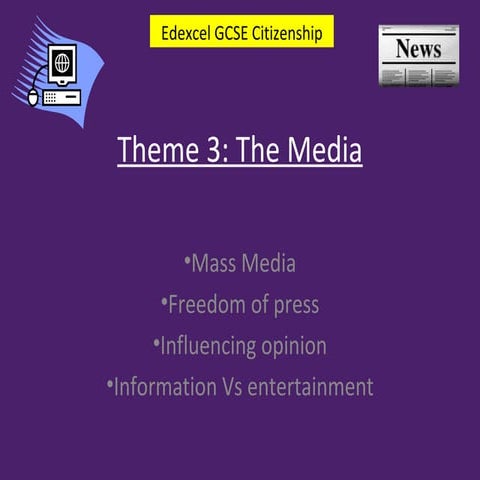 Theme 3 what is mass media