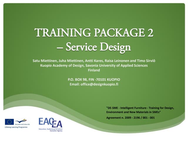TP2 Prototyping process tools and methods
