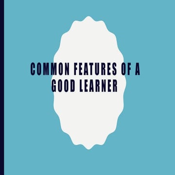 Theme 8. Common features of a Good learner.pptx