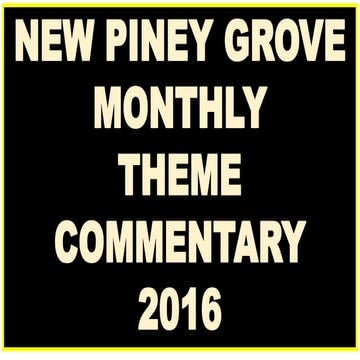 NPGBC - Monthly Theme Commentary - May 2016