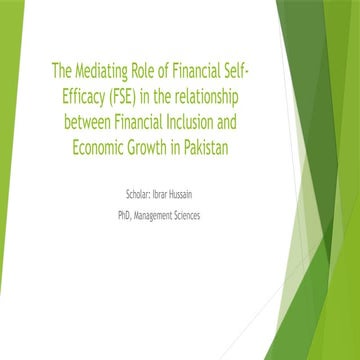 The Mediating Role of Financial Self-Efficacy (FSE.pptx
