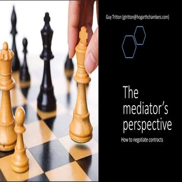 The mediator’s perspective - ITAM Review UK Conference 2016