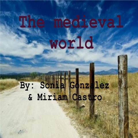 The medieval world | PPTX