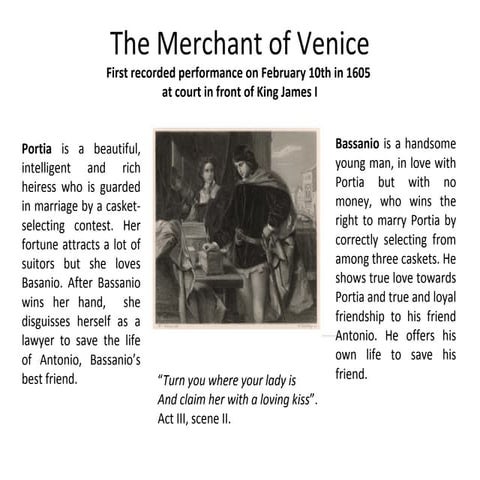 The merchant of venice (1) | PPT