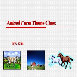Themes of Animal Farm