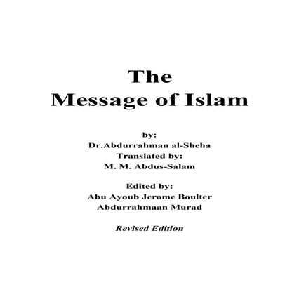 The message of_islam