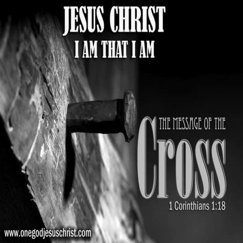 The message of the cross
