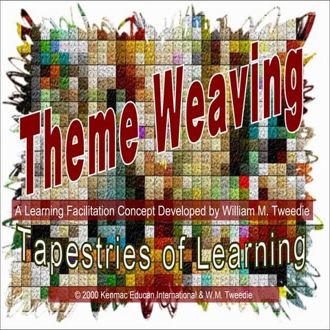 Theme Weaving: Tapestries of Learning Presentation