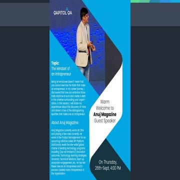 The mindset of an intrapreneur v1.2 26th sept-2019 - slideshare