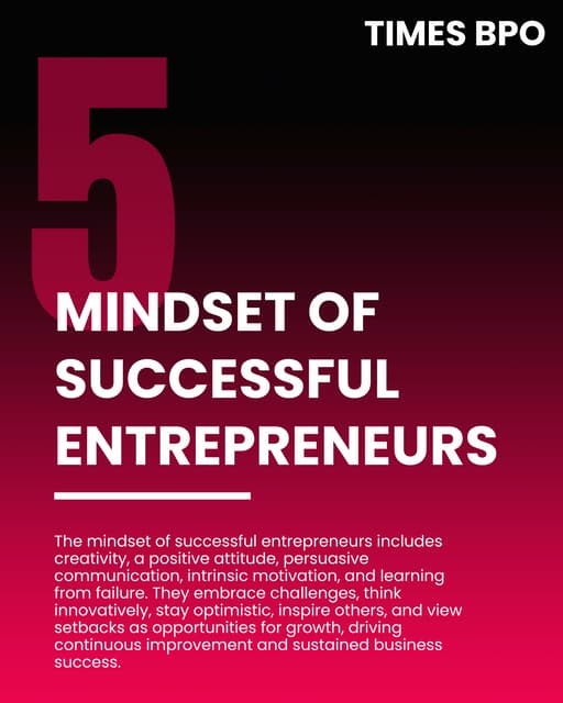 Habits Of Successful Entrepreneurs Pdf 5 MINDSET OF SUCCESSFUL ENTREPRENEURS... | PDF | Free Download