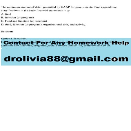 The minimum amount of detail permitted by GAAP for governmental fund.pdf