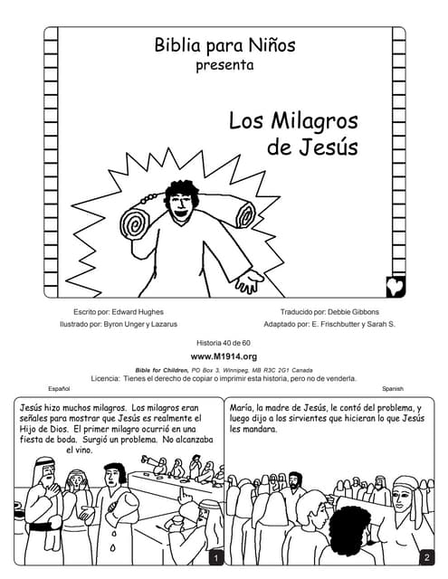 The miracles of jesus spanish cb6