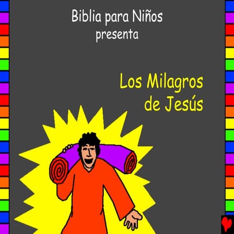 The miracles of jesus spanish pda