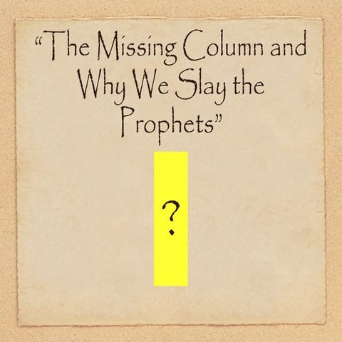 The Missing Column   Ellen White