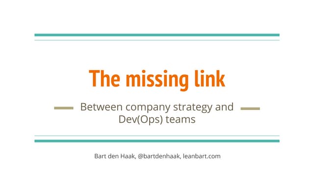 The missing link