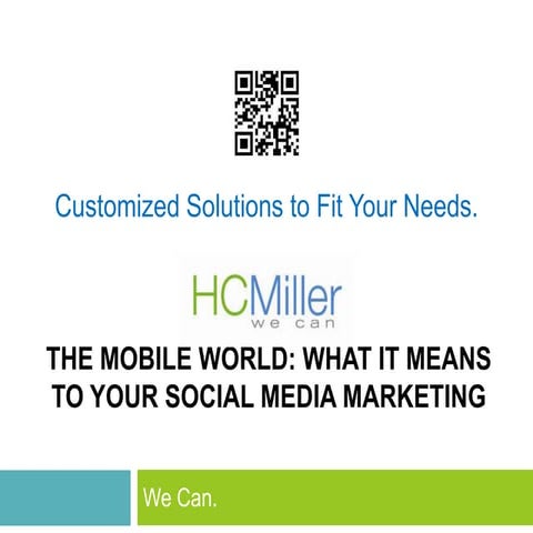 The mobile world  what it means to your social media marketing