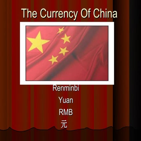 The money of china