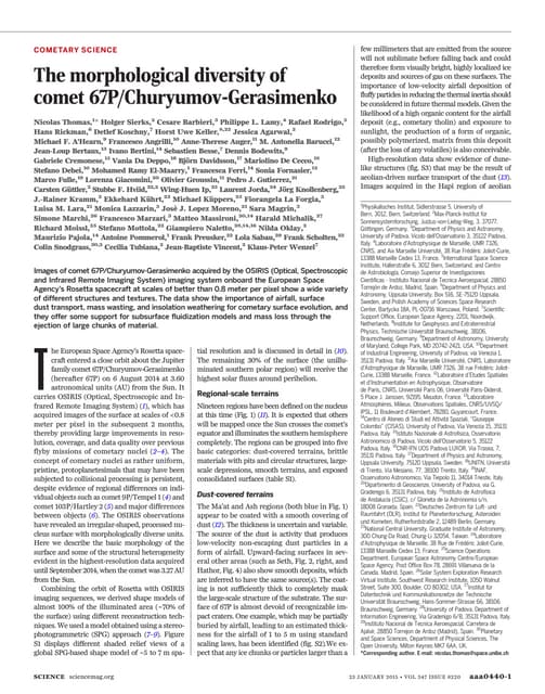 The morphological diversity_of_comet_67_p_churyumov_gerasimenko