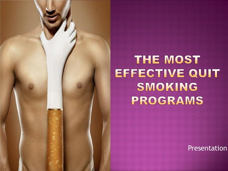 The Most Effective Quit Smoking Programs