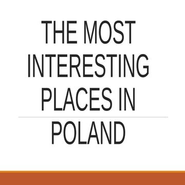 The most interesting places in poland | ODP