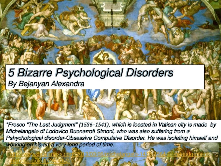 5 Bizarre Psychological Disorders