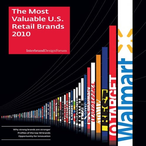 2010 : US top retail brands