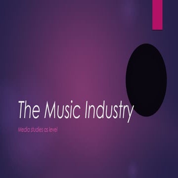Themusicindustry 140106140343-phpapp01